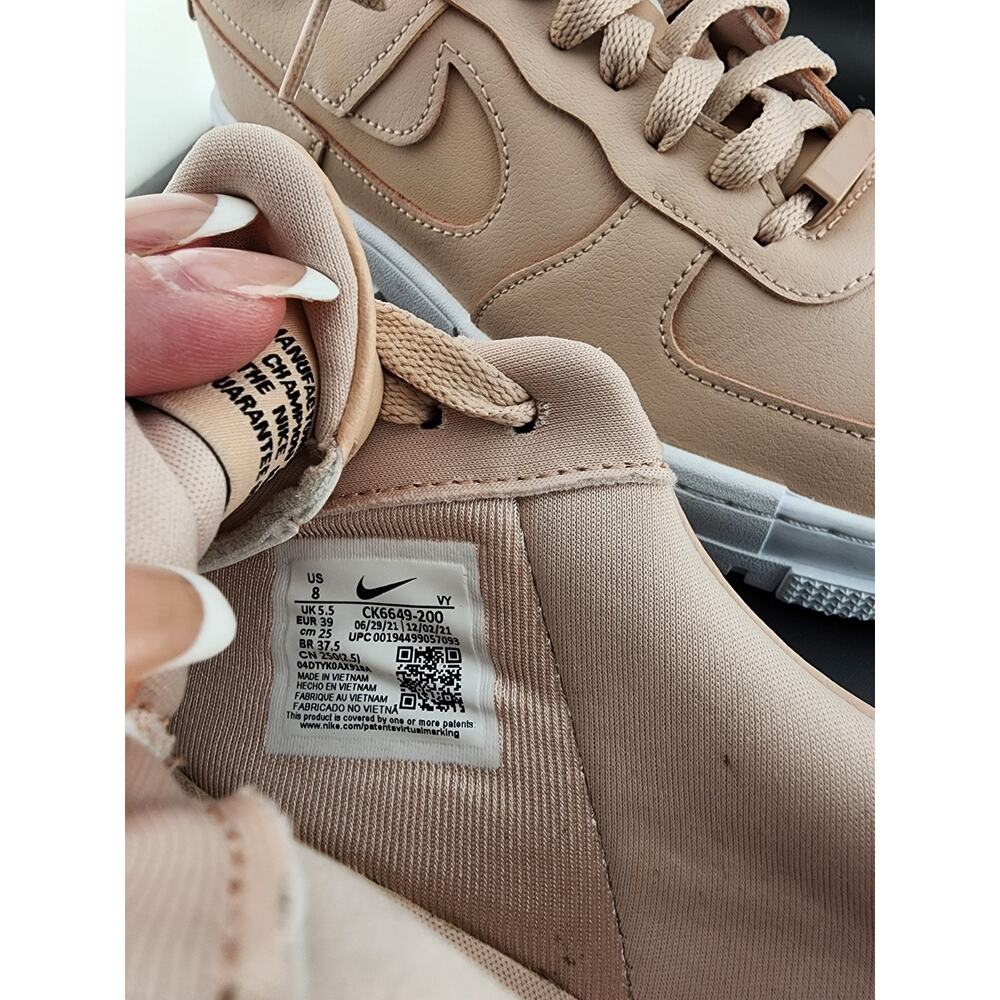 Nike Air Force 1 AF1 Pixel Particle Beige CK6649-200 WOMEN'S SIZE 8 - Picture 12 of 12